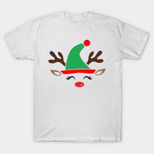 Reindeer Elf - Adorable T-Shirt